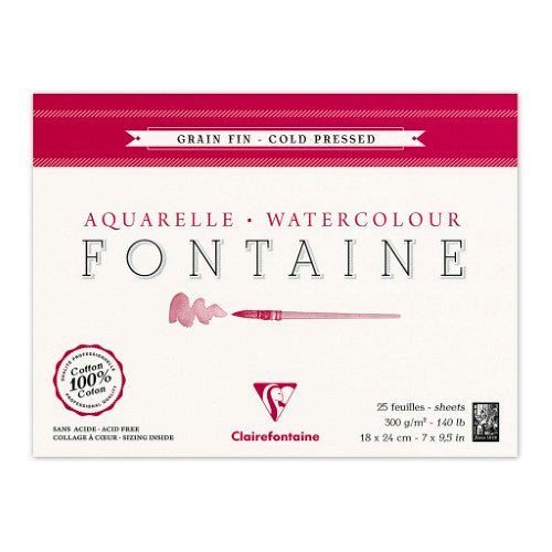 Fontaine Cold Press Pad 18x24cm 300g 25sh