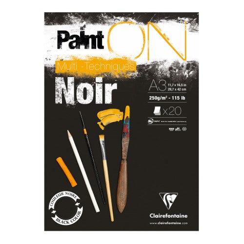 PaintON Pad Black A3 30sh