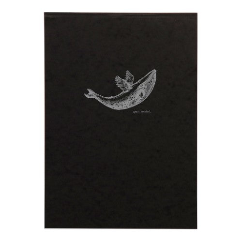 Flying Spirit Sketch Pad A4 Black