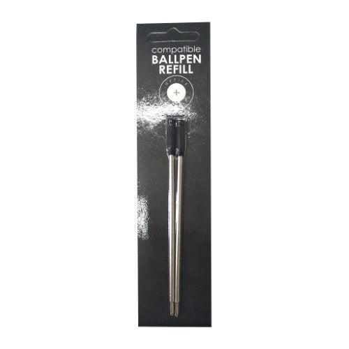 GBP Compatible Cross Ballpoint Refill Black Pack 2