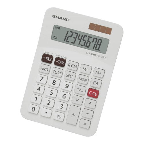 Sharp EL-330FB Twin Power Desktop Tax Calculator