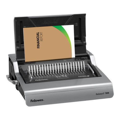 Fellowes Galaxy-E 500 Plastic Comb Binding Machine