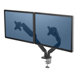 Fellowes Monitor Arm Platinum Dual