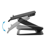 Fellowes Hana Laptop Riser with adjustable height, USB ports, and ergonomic design for better posture and comfort.