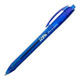 Icon Ballpoint Retractable Pen Triangular Medium Blue (Pack of - 10)