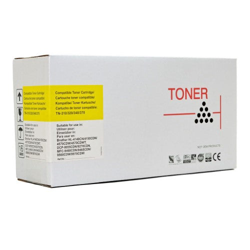 Icon Compatible with Brother TN340 Yellow Toner Cartridge