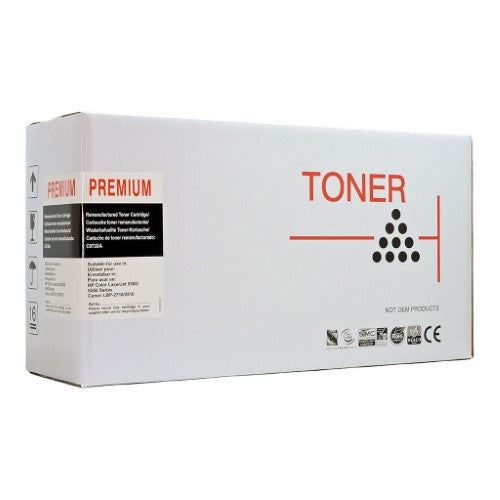 Icon Remanufactured HP C9730A Black Toner Cartridge for high-quality prints, compatible with select HP Colour LaserJet models.