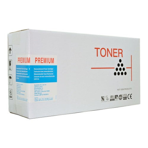 Icon Remanufactured HP C9731A Cyan Toner Cartridge for vibrant prints, 12,000 page yield, compatible with various HP Colour LaserJet printers.