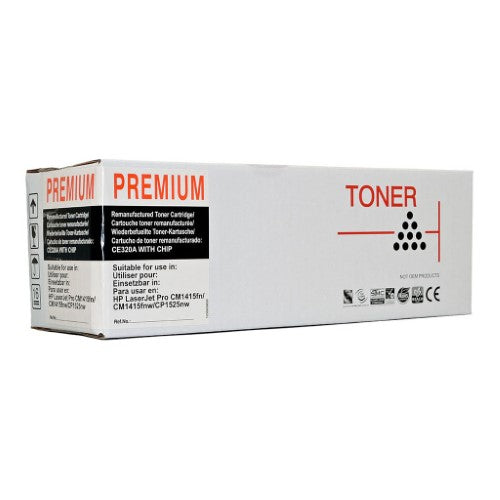 Icon Compatible HP CE320A/ CB540A Black Toner Cartridge