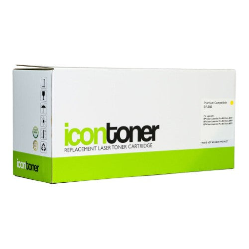 Icon Compatible HP CF382A Yellow Toner Cartridge (312A)