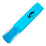 Icon Highlighter Chisel Tip Blue (Pack of 6)