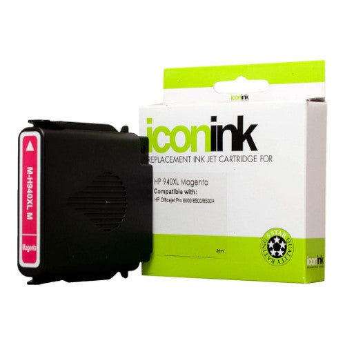 Icon Compatible HP 940 Magenta XL Ink Cartridge (C4908AA)