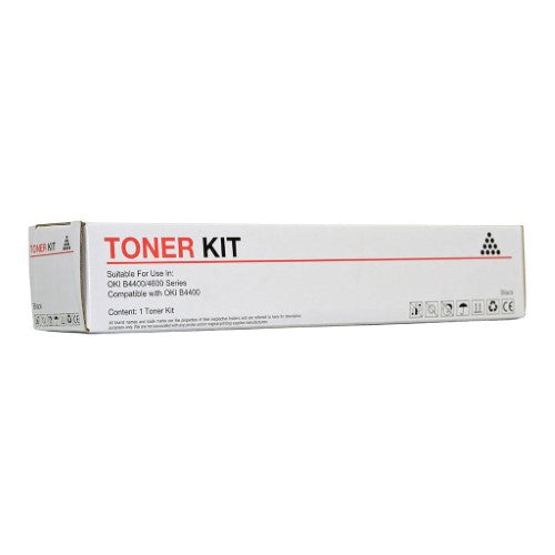 Icon Compatible OKI B44TONE Black Toner Cartridge