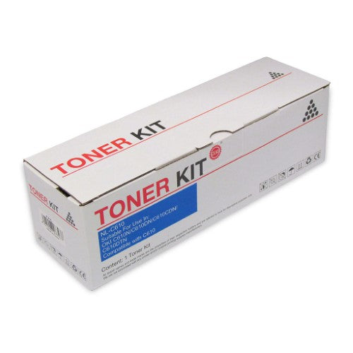 Icon Compatible OKI C610 Cyan Toner