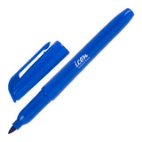 Icon Permanent Marker Pen Style Blue (Pack of 12)