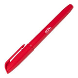 Icon Permanent Marker Pen Style Red (Pack of 12)