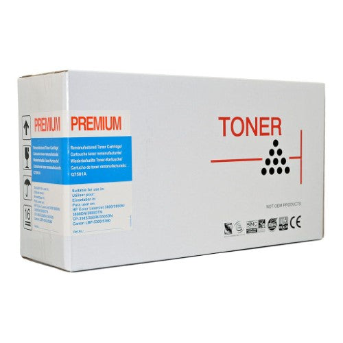 Icon Remanufactured HP Q7581A/Canon CART311C Cyan Toner Cartridge