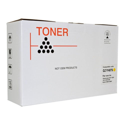 Icon Compatible Samsung CLTY407S Yellow Toner Cartridge