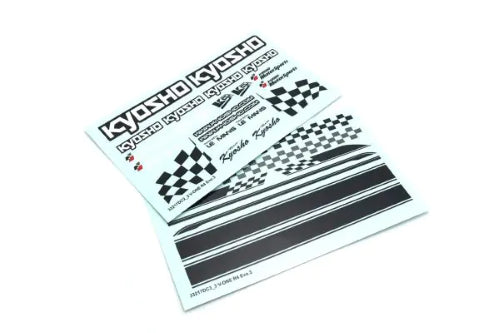 Premium Kyosho Sports decals enhance the look and performance of your remote control vehicle.