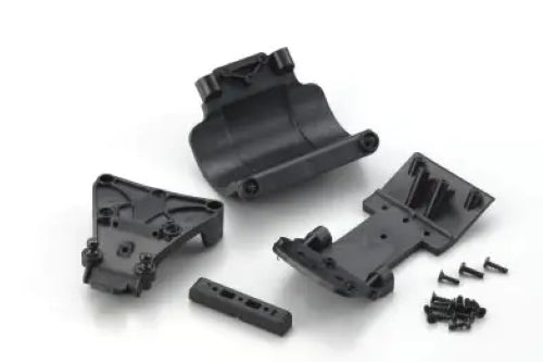 Kyosho zSndmstr Bumper Set for enhanced durability and performance, perfect fit for RC car protection against impacts.