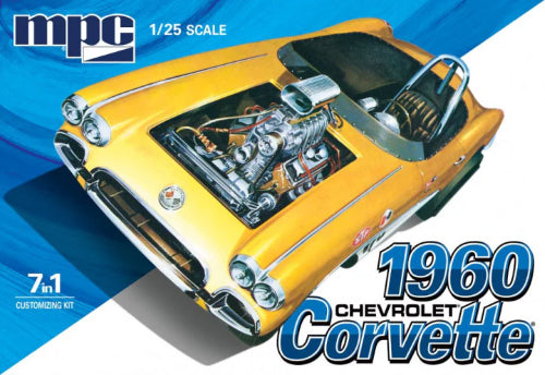 Plastic Kitsets - 1/25 '60 Chevy Corvette 7in1