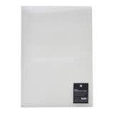 Clear presentation folder with sleek design, perfect for showcasing documents in professional settings.