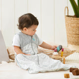 Love to Dream Sleep Bag Organic Lite 0.2 TOG - Clouds Grey - 6-18m