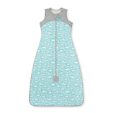 Love to DreamSleep Bag Organic Lite 0.2 TOG - Clouds Turquoise - 24-36 months