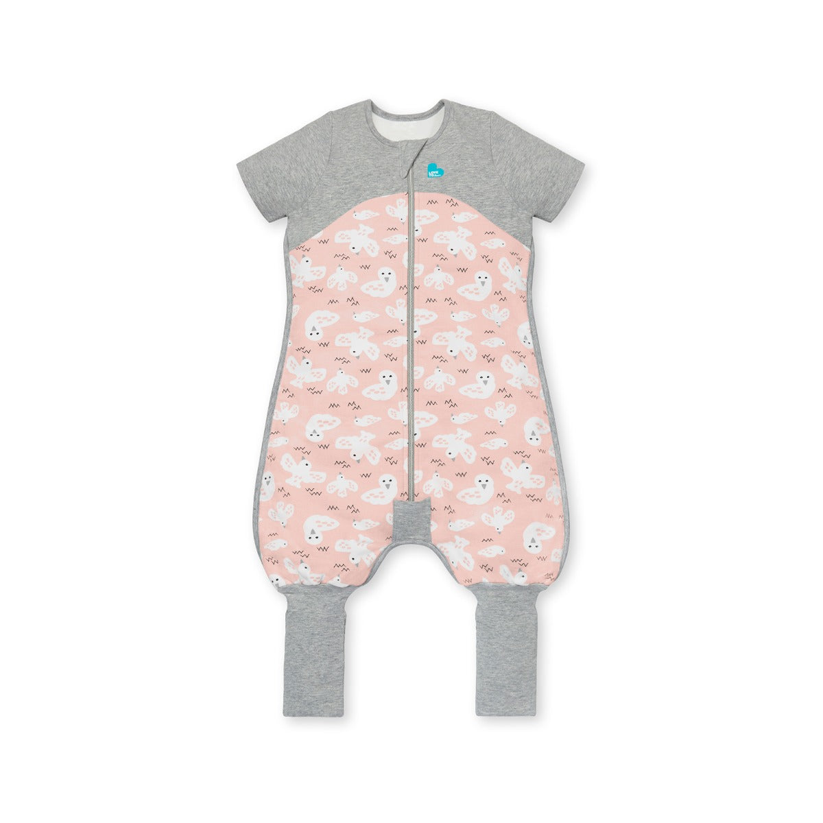 Love to DreamSleep Suit Organic 1.0 TOG - Dove Pink - 3Y