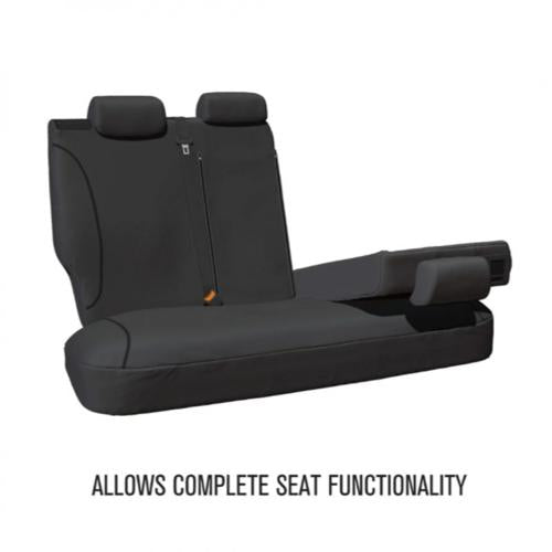 GREY CANVAS REAR BENCH SEAT COVER RANGER/BT50 - TRADIES