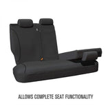 GREY CANVAS REAR BENCH SEAT COVER RANGER/BT50 - TRADIES