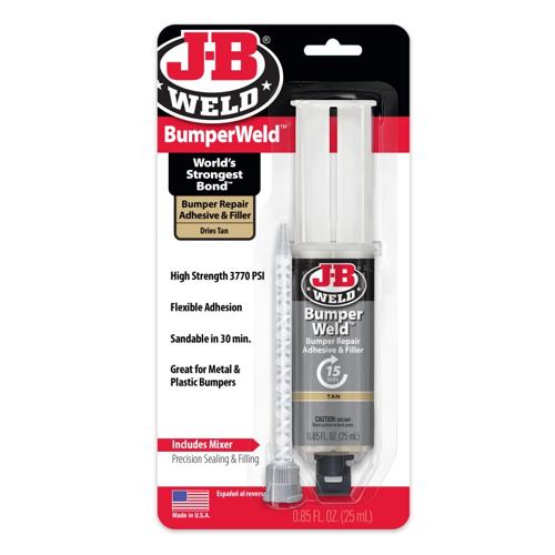 BUMPER WELD TAN REPAIR ADHESIVE & FILLER 25ML - JB WELD