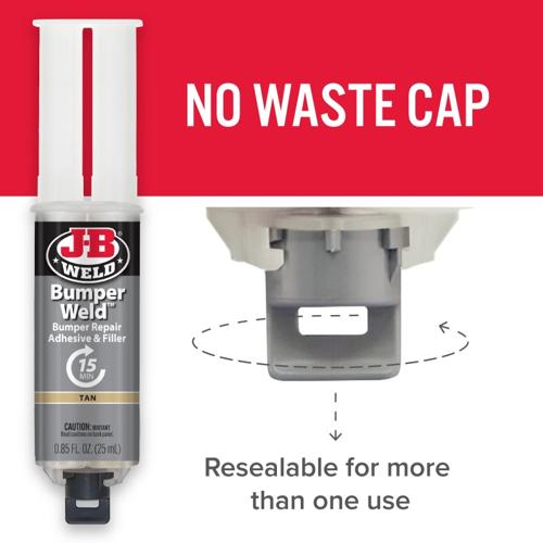 BUMPER WELD TAN REPAIR ADHESIVE & FILLER 25ML - JB WELD