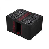 QUAD 12IN L7R 2 OHM LOADED ENCLOSURE - KICKER