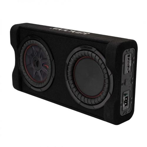 PTRTP 10IN 400W POWERED DOWN FIRING LOADED ENCLOSURE - KICKER