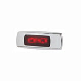 9-33V MDL68 LED REAR END OUTLINE MARKER RED 0.5M CHROME - NARVA