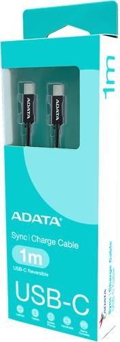 ADATA USB Type-C (M) to USB Type-C (M) Cable 1m 480Mbps 100W