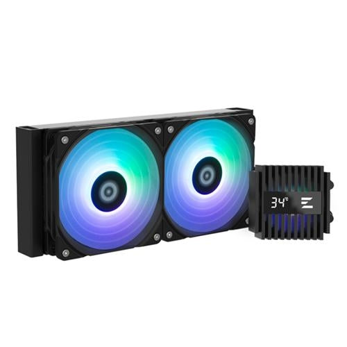 Zalman Alpha2 24 ARGB Black Liquid Cooler - Dual 120mm Fan 5yr w