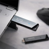 ADATA UE800 Retractable USB3.2 Gen 2 Type-C 256GB External SSD 5yr wty