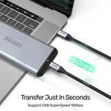Unitek 2m USB-C to USB-C 3.1 Gen1 Cable for Syncing & Charging