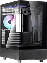 SilverStone LD04 MATX Black Mid Tower Case