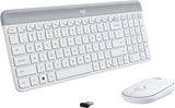 Logitech MK470 Slim W/L Desktop Kit - White