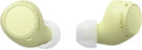 Sony WFC510Y Compact True Wireless Earbuds Yellow