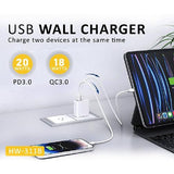 Sansai 20W USB C + A Wall Charger