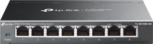 TP-Link SG108S-M2 8 Port 2.5 Gigabit Switch Steel Case