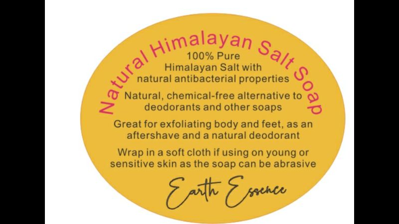 Himalayan Salt Soap - Heart Shape (7cm)