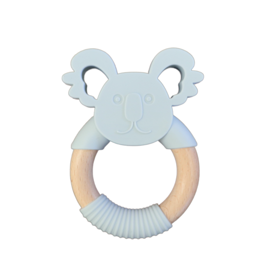 Koala Teether - Soft Grey - Jellystone