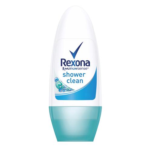 Women's Antiperspirant Roll On Shower Clean 50ml Rexona Pack of 3