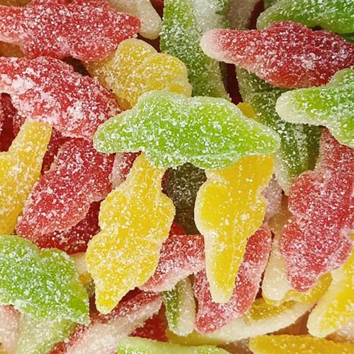 Sour Crocodile Gummy Lollies Damel 2kg Bag