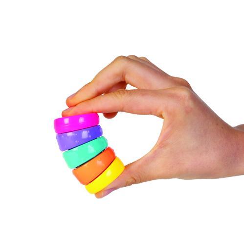 Spin Stack Sensory Fidget Toy - Pack of 24